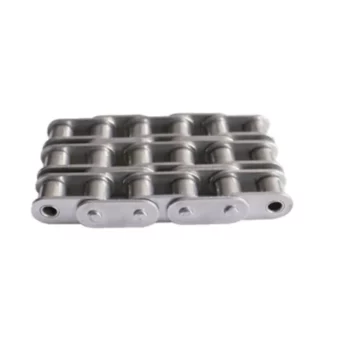 Triplex Roller Chain With Straight Side Plates