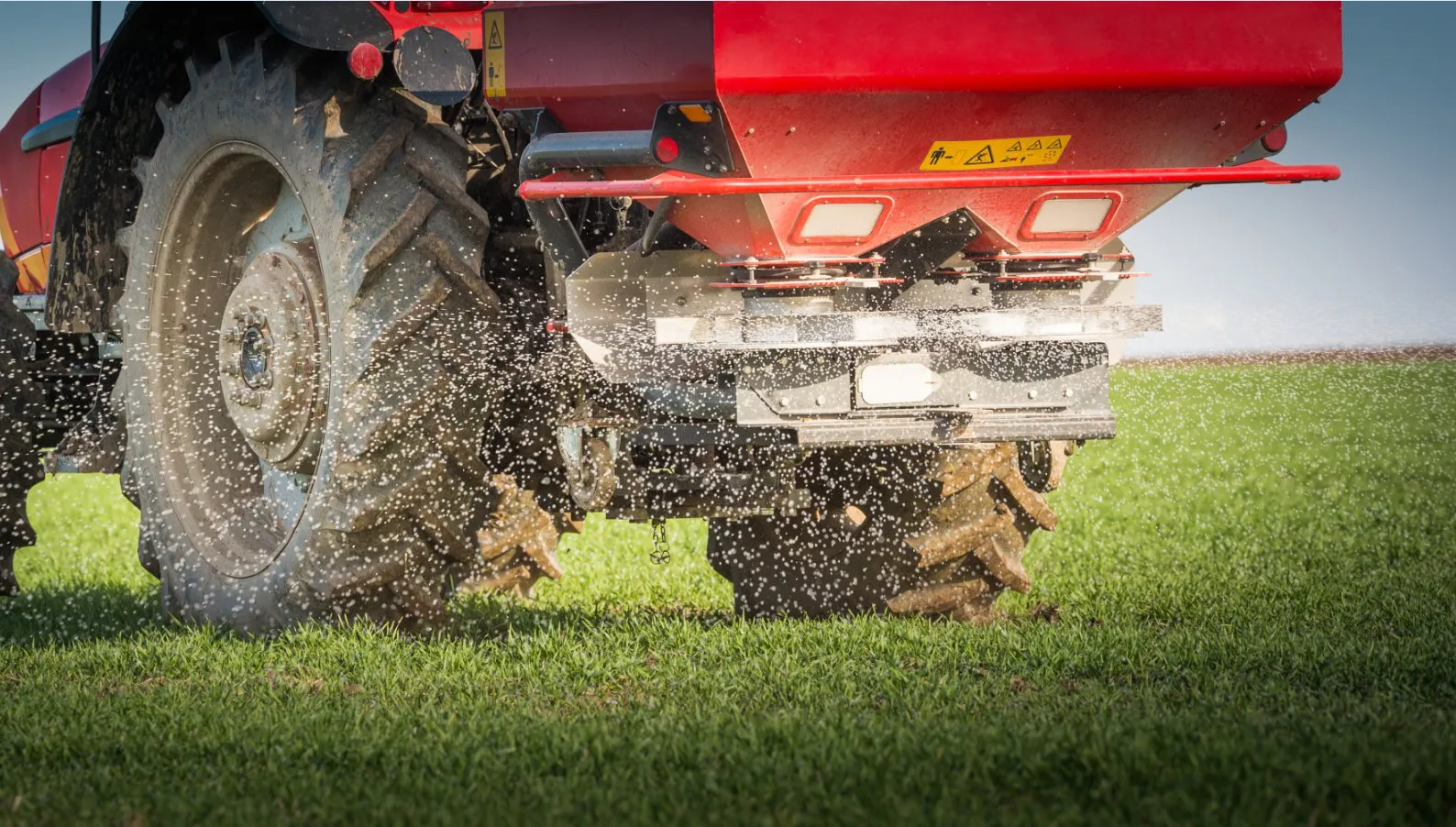 Double Disc Fertilizer Spreader Gearbox EP-SF11 Applications