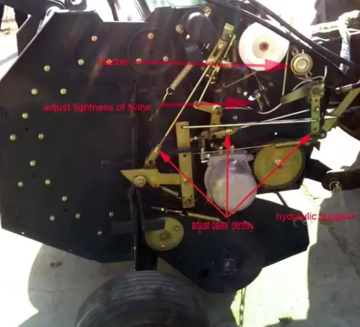Mini Hay Round Baler