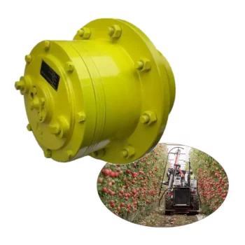 wheel drive Apple harvester machine