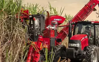 wheel drive Sugar Harvester 
