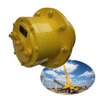 wheel drive for crane