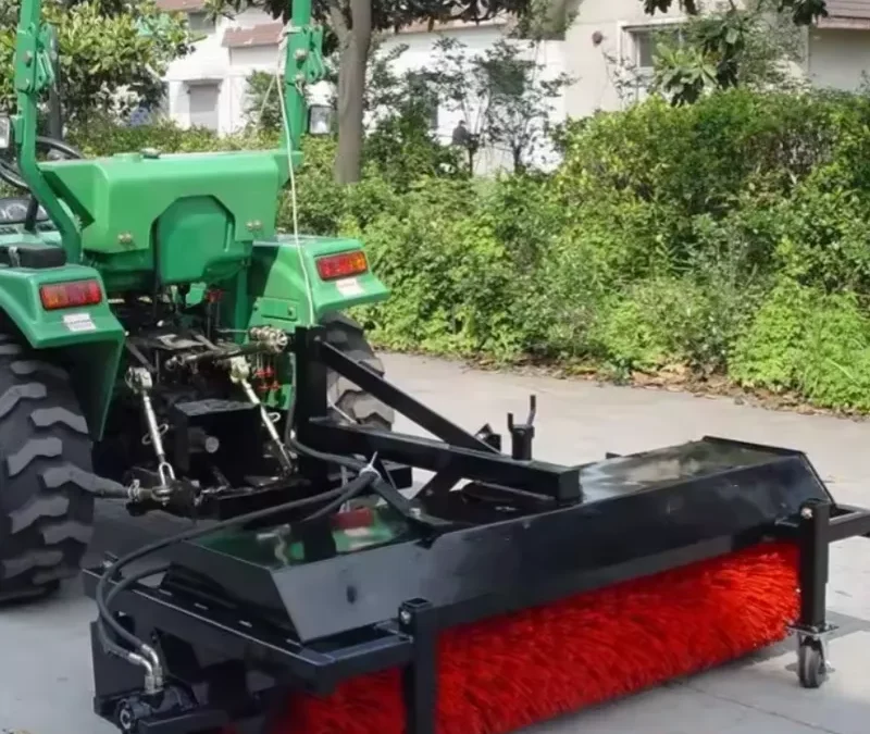 Tractor Mounted 3 Point Hitch Road Sweeper