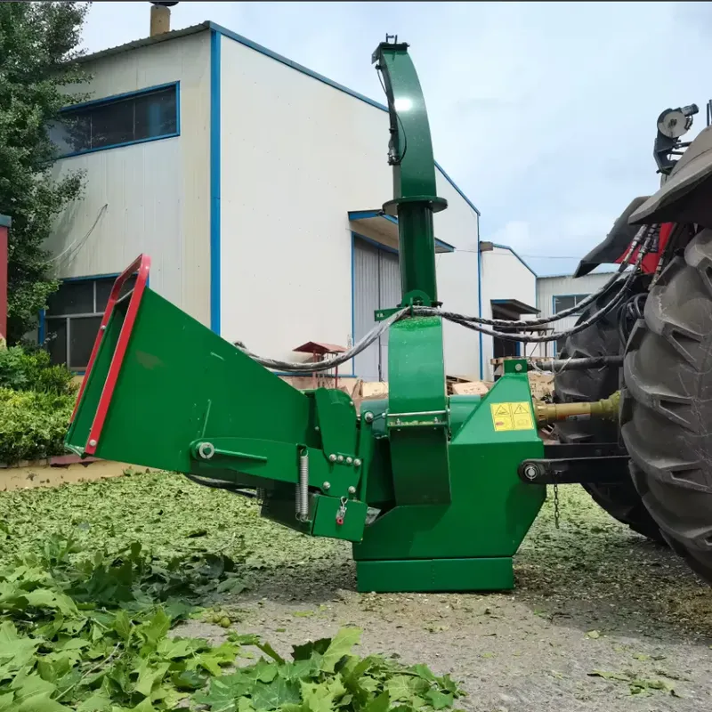 Tractor PTO Wood Chipper Applications