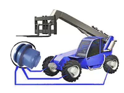 Wheel Drive For Telehandlers