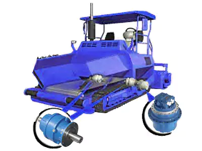 Planetary Gearbox For Paver