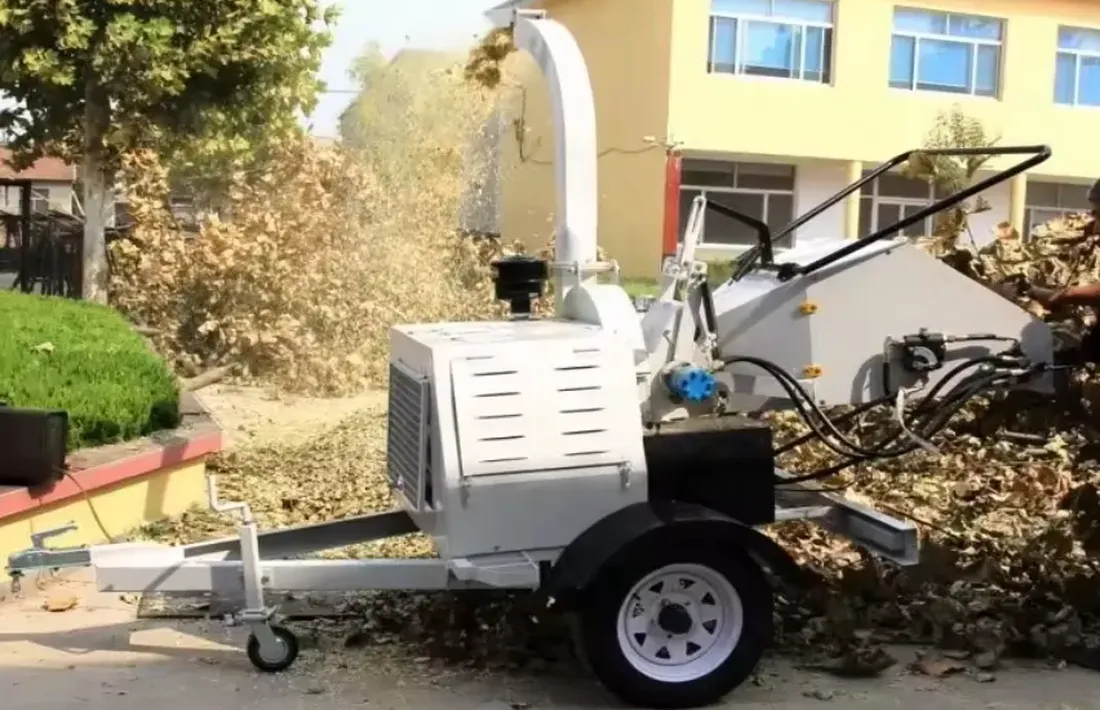 Diesel Wood Chipper Applications