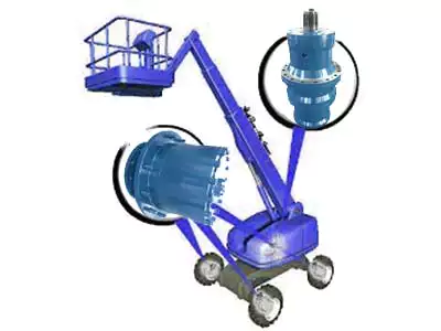 Planetary Gearboxes For Telescopic Boom Lifts