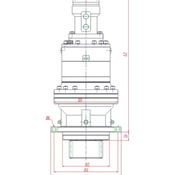 700L 701L 703AL 705AL slewing drive