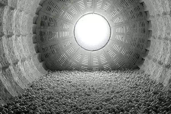 Cement production ball mill