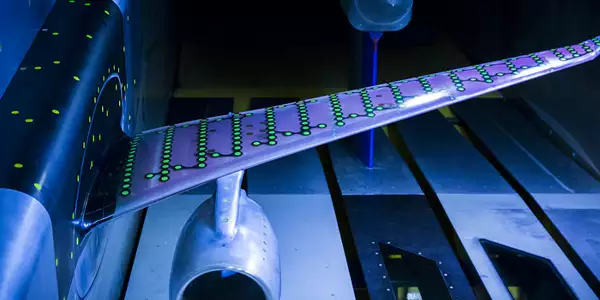 Wing structure wind testing