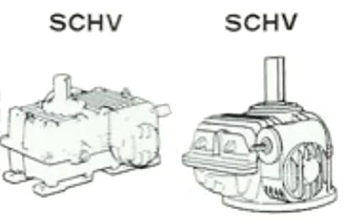 SCHV worm reducer