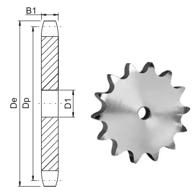 type A sprocket