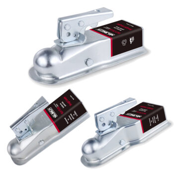 1-7 8-In Hitch Ball Straight Tongue Trailer Coupler for Boat,Trailer,RV