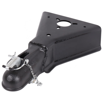 Auto Latch Weld On 2-5 16" Ball 15K Capacity A-Frame Trailer Coupler with Jack Hole #1BJY-TC-46B