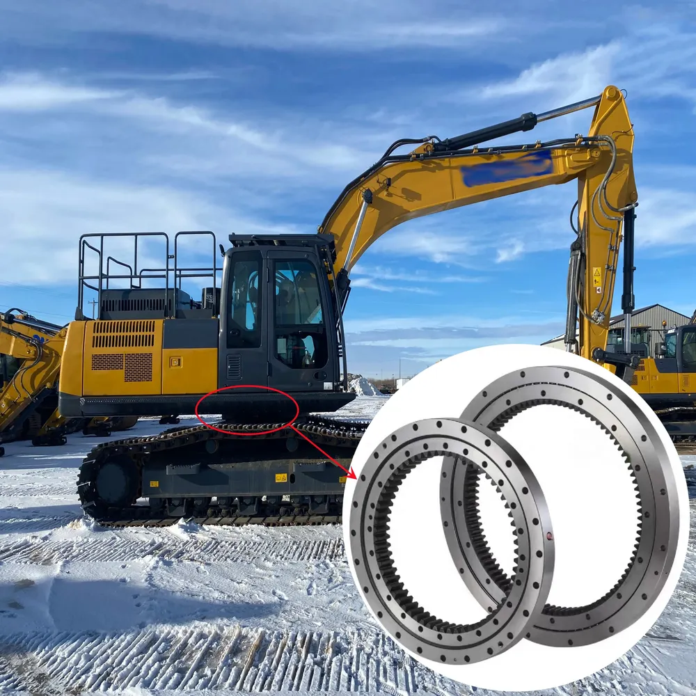 Double Row Ball Slewing Bearing for Excavator and Crawler Crane