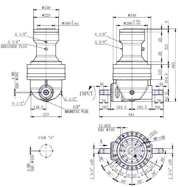 tmr feed mixer gearbox