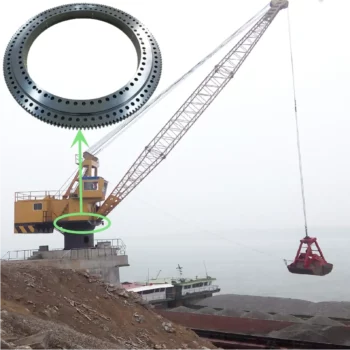 Single Row Cross Roller Slewing Bearing for Crane and Construction Machinery