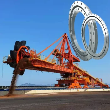 Three-row Roller Slewing Bearing (S Series) for Bucket Wheel Excavators Wheel Crane Port Crane