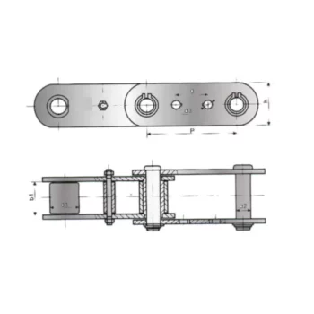 Stainless Steel Metallurgical Bucket Lifting Chain