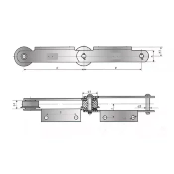 Stainless Steel Metallurgical Conveyor Machine Chain