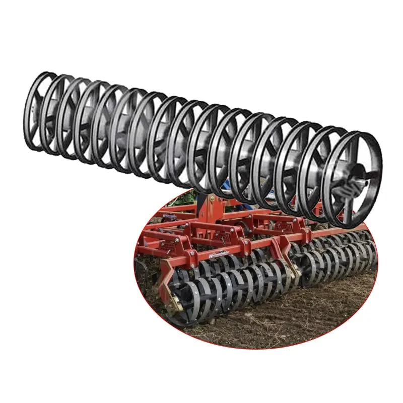 Cultivator Parts V Ring 14 1 Cultivator Parts U Ring Roller for twin row planting with roller holder frame scraper