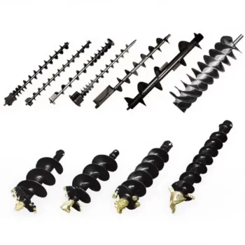 Screw Propulsion Auger Shaft Drilling Flighted Helical Spiral Shaft for Feed Mixing Conveyor Agricultural Construction