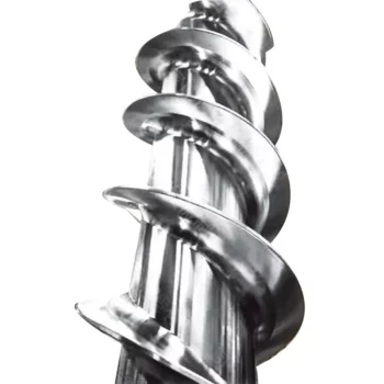 Corrosion Resistant Mixing Screw Stainless Steel Auger Shaft for Screw Conveyor for Food Chemical & Waste Processing