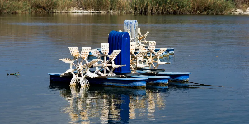 Fish and shrimp aerator gearbox 1