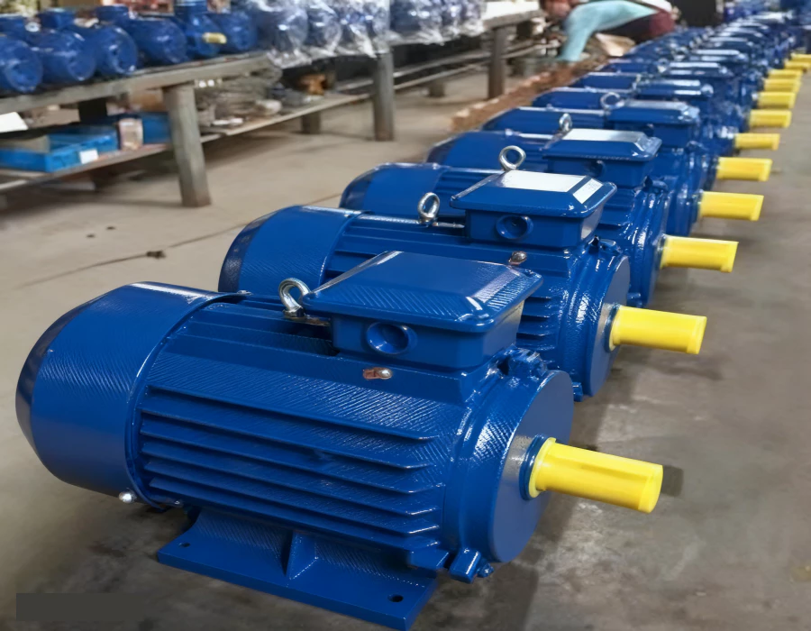 Russian standard three-phase asynchronous motor