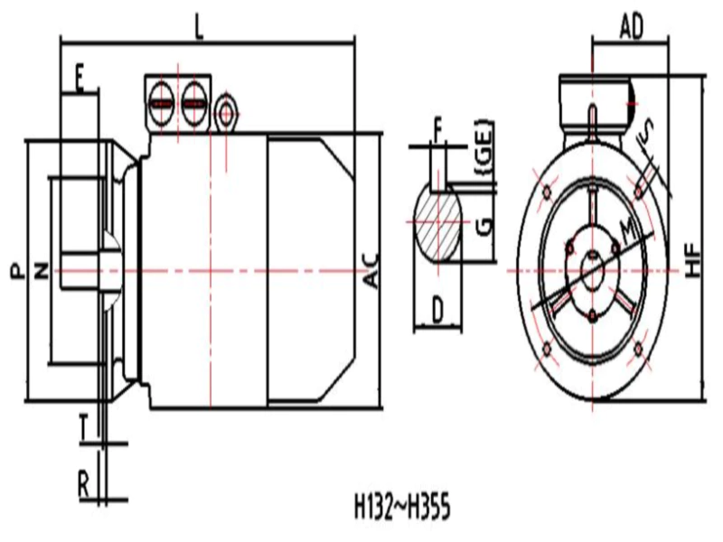 Three‑Phase Asynchronous Motor install