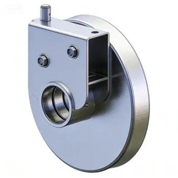 Left lifting seat of the reel welded