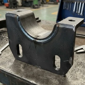 Lower clamp welding