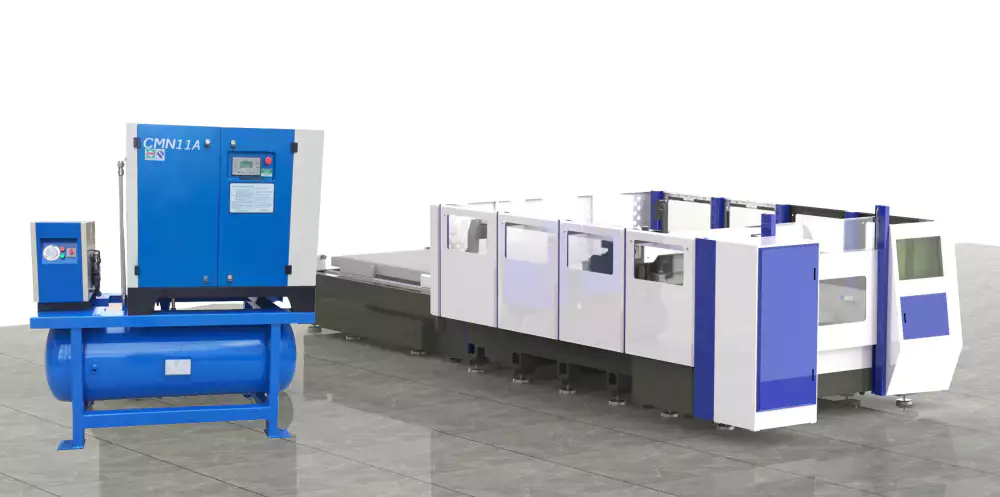 laser cutting air compressor2