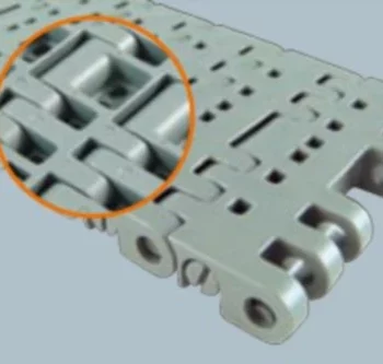 Plastic Modular Belts Replacement Of System Plast N2540-R7706-VT