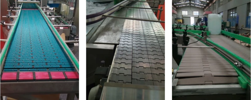 Applications of Plastic Flat Top Chains